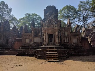 Fototapeta premium Angkor Temples in Cambodia - February 2017
