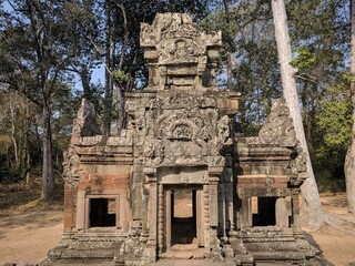 Naklejka premium Angkor Temples in Cambodia - February 2017