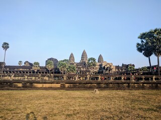 Obraz premium Angkor Temples in Cambodia - February 2017