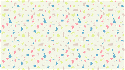 Obraz premium colorful terrazzo seamless pattern background 