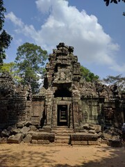 Fototapeta premium Angkor Temples in Cambodia - February 2017