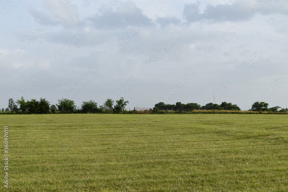 Poster farm field