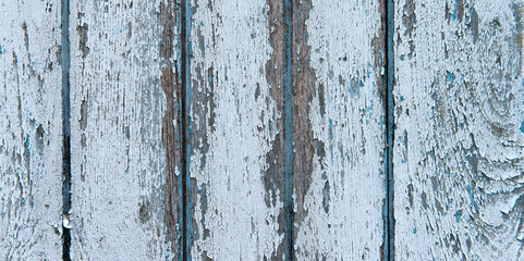 Old cracked color wood plank