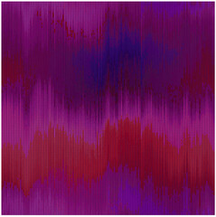  Blurry woven watercolor tie dye knit texture background. Wavy irregular bleeding marl ink seamless pattern. Rainbow ombre distorted all over print. Variegated dripping fabric effect backdrop. © Limolida Studio