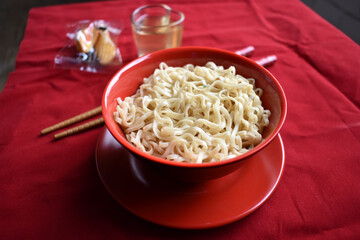 Noodles in a bowl 1