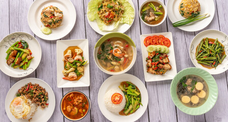 Thai Food Mixes and Selections 