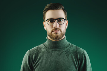 businessman with spectacles