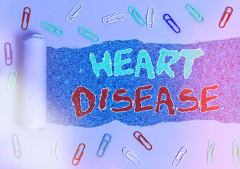 Word writing text Heart Disease. Business photo showcasing A type of disease that affects the heart...