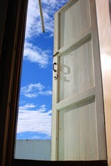Deep Blue Sky Roof Top