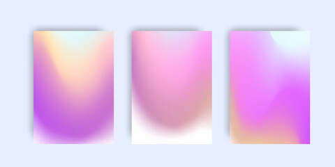 Abstract mockup Pastel pink gradient background A4 concept for your graphic colorful design, Layout Design Template for Brochure