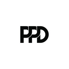 ppd letter original monogram logo design