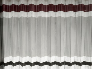 bakcground concept. Abstract folding gate texture background.