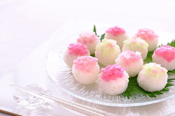 あじさいおにぎり