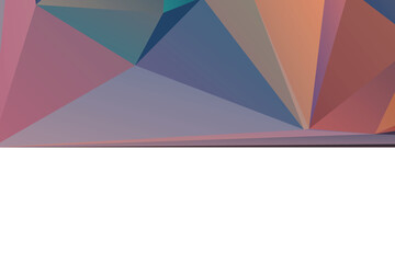 Abstract Color Polygon Background Design, Abstract Geometric Origami Style With Gradient. Presentation,Website, Backdrop, Cover,Banner,Pattern Template