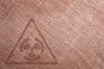 Stamp on sacking transportation of goods.