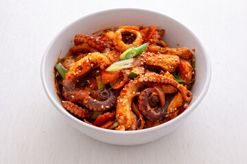 Korean Style Spicy Squid with Pork