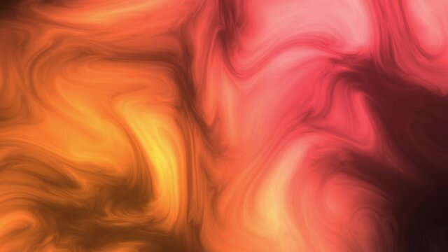 Swirls blending seamless pattern, Orange and red color background texture