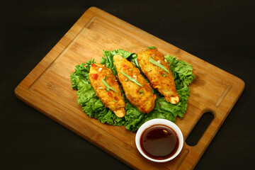 Masala Tawa Chaap or Soya Chaap, Indian Dish