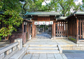 The Minatogawa Shrine in Kobe, Kansai, Japan.