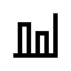 statistic icon vector illustration