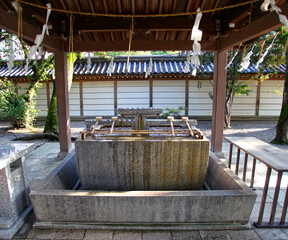 The Minatogawa Shrine in Kobe, Kansai, Japan.