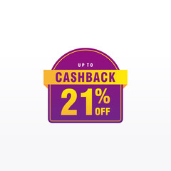 21 discount, Sales Vector badges for Labels, , Stickers, Banners, Tags, Web Stickers, New offer. Discount origami sign banner