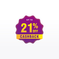 21 discount, Sales Vector badges for Labels, , Stickers, Banners, Tags, Web Stickers, New offer. Discount origami sign banner