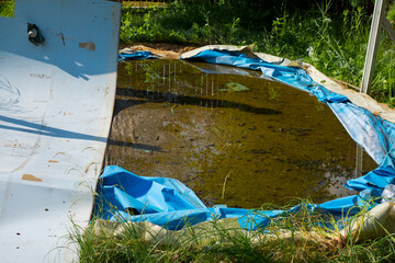 Removal of old above ground pool
