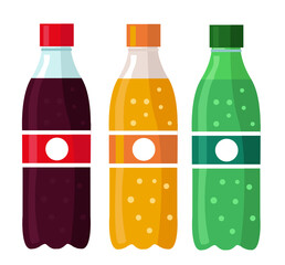 Bottel of refreshment vector illustration