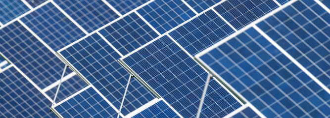 Texture Solar panels generate power energy