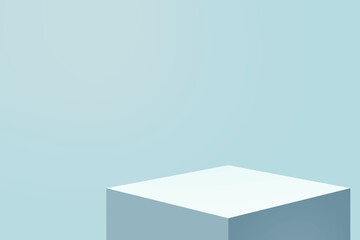 正方形のシンプルな台