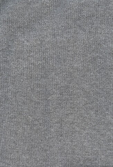 Fototapeta na wymiar Grey knit wool texture background