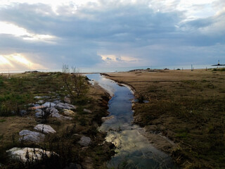 Desembocadura rio Foix / Mouth of the Foix river (Cubelles)