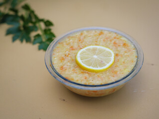 vegetable cream soup