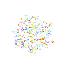 Question marks Quiz doubt survey faq public poll.