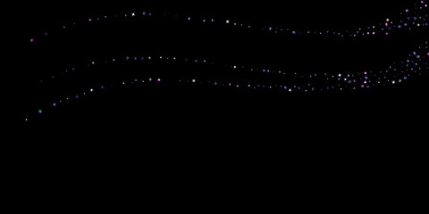 Fototapeta na wymiar Purple glitter star confetti little spark violet