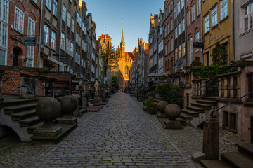 Mariacka Street, Amber Street in Gdansk