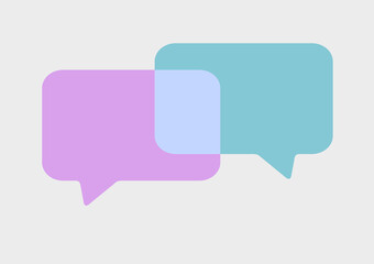 speech bubbles conversation symbol