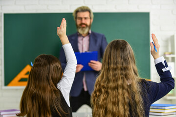 i know answer. Little Students Studying And Reading. doing homework writing and reading. children...