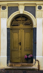 Fototapeta premium old door in the old town