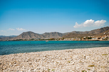 The beaches of La Azohia on Spain's Costa Calida.