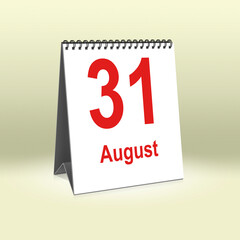31.August