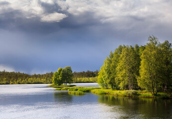 Nature of Russia. The Republic of Karelia.