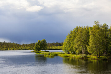 Nature of Russia. The Republic of Karelia.