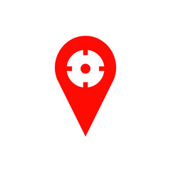 Pin location icon