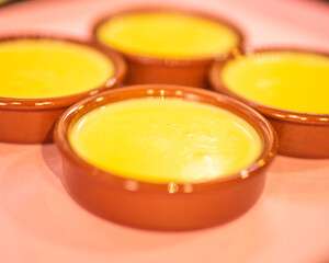 COOKING HOMEMADE CUSTARD AND PUTTING CINNAMON