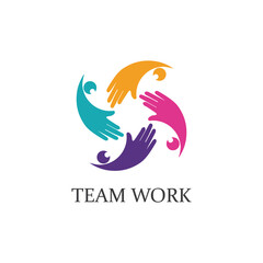 Adoption and community care Logo template