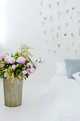 bouquet of flowers in a vase