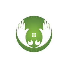 Adoption and community care Logo template