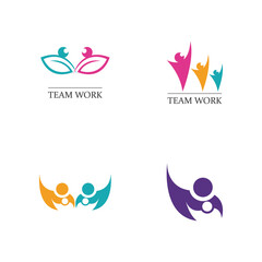 Adoption and community care Logo template
